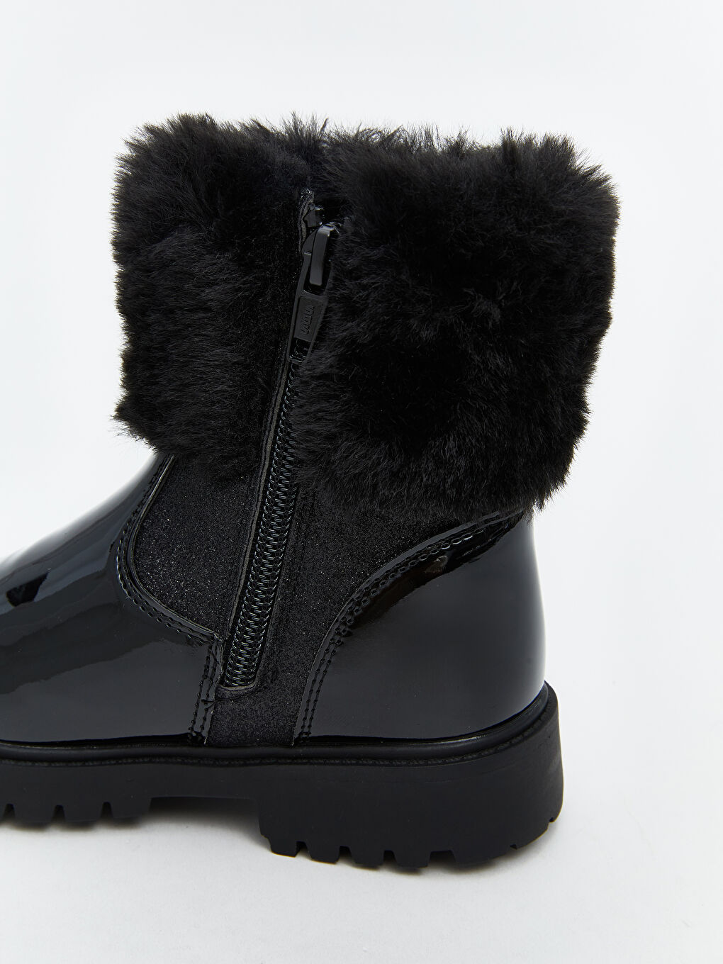 Fur-lined Baby Girls' Boots-5