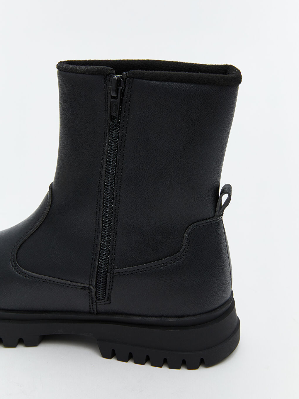 Faux Leather Girls' Boot-5
