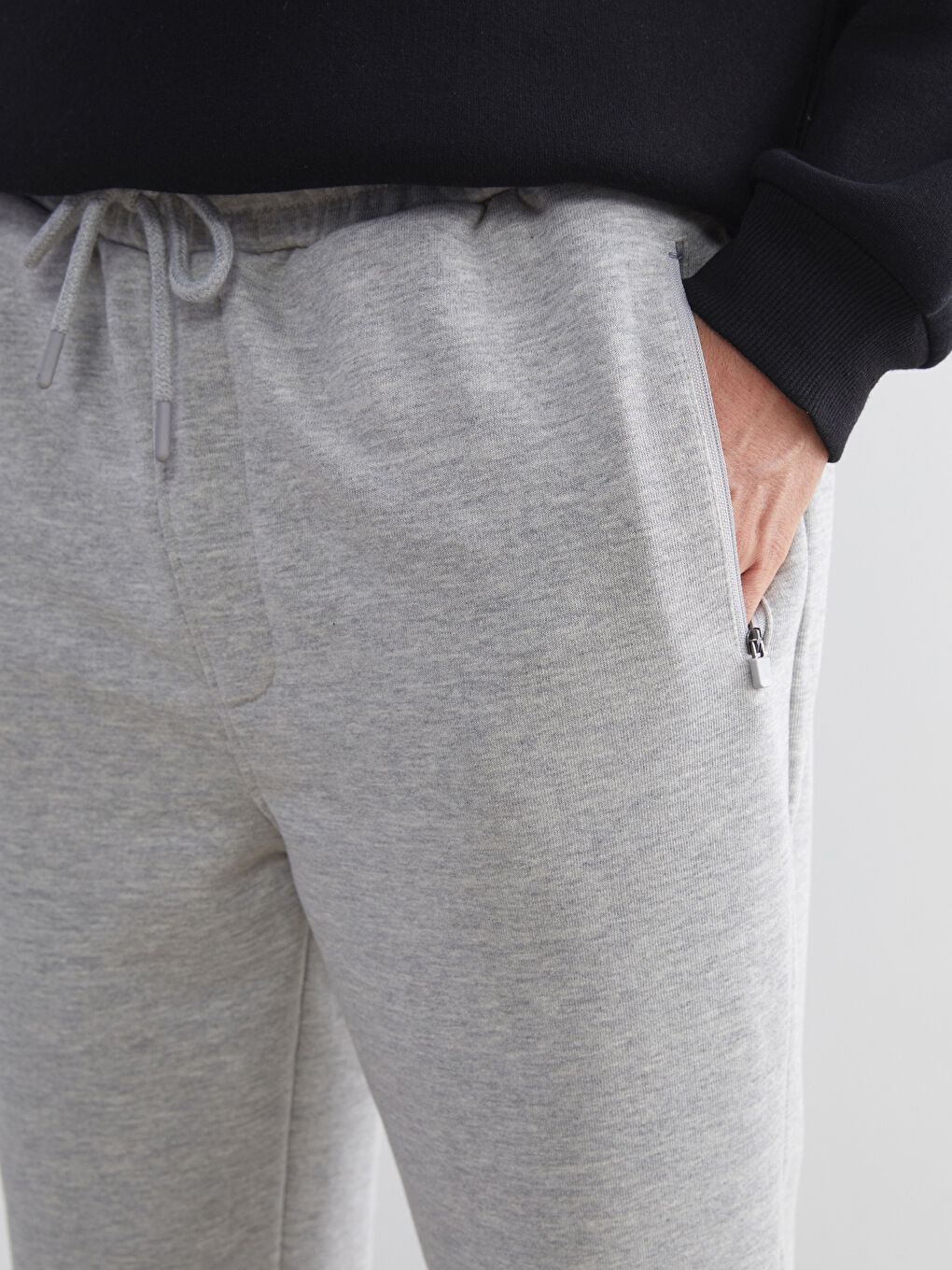 Gri Standart Kalıp Erkek Jogger Eşofman Altı-2