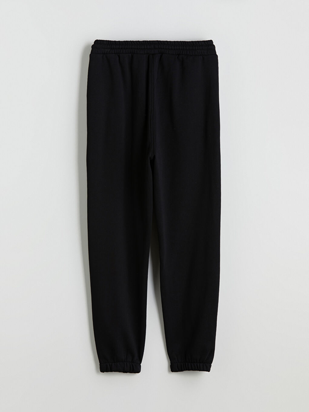 Siyah Standart Kalıp Erkek Jogger Eşofman Altı-5