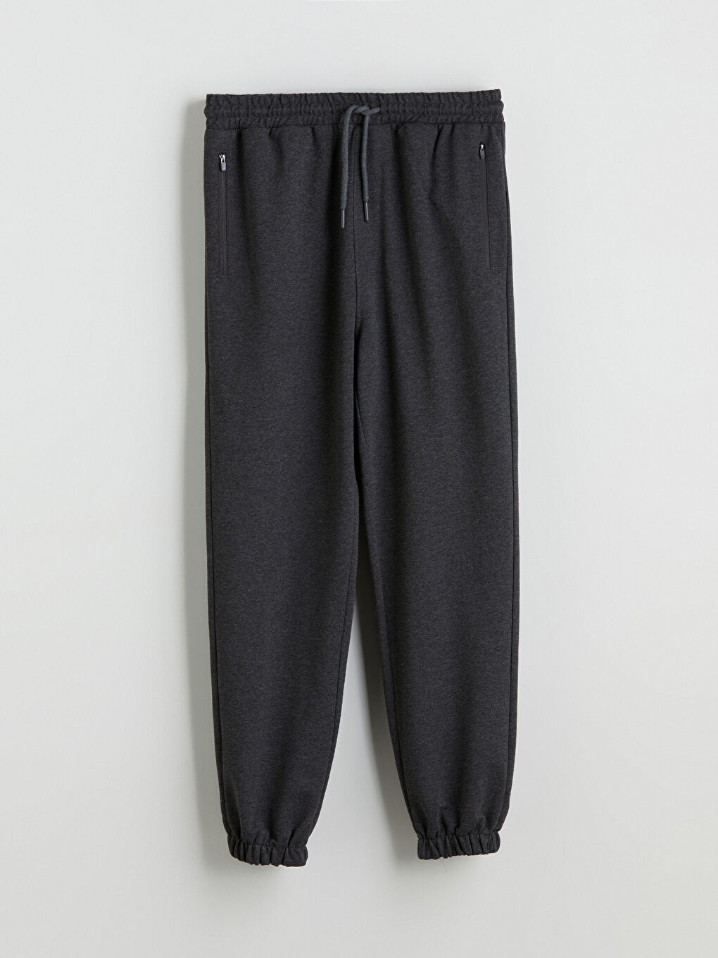 Antrasit Standart Kalıp Erkek Jogger Eşofman Altı-4