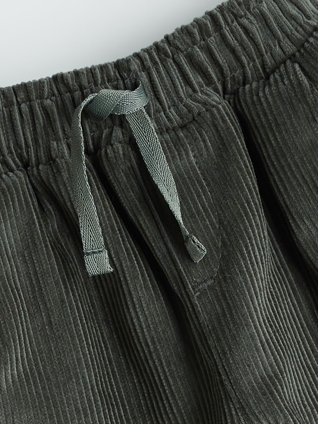 Yeşil Beli Lastikli Erkek Bebek Pantolon-1