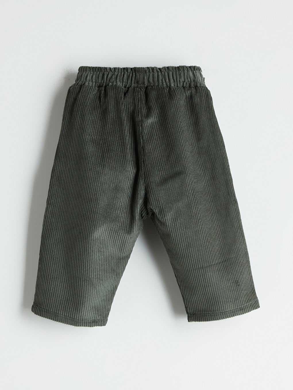 Yeşil Beli Lastikli Erkek Bebek Pantolon-2