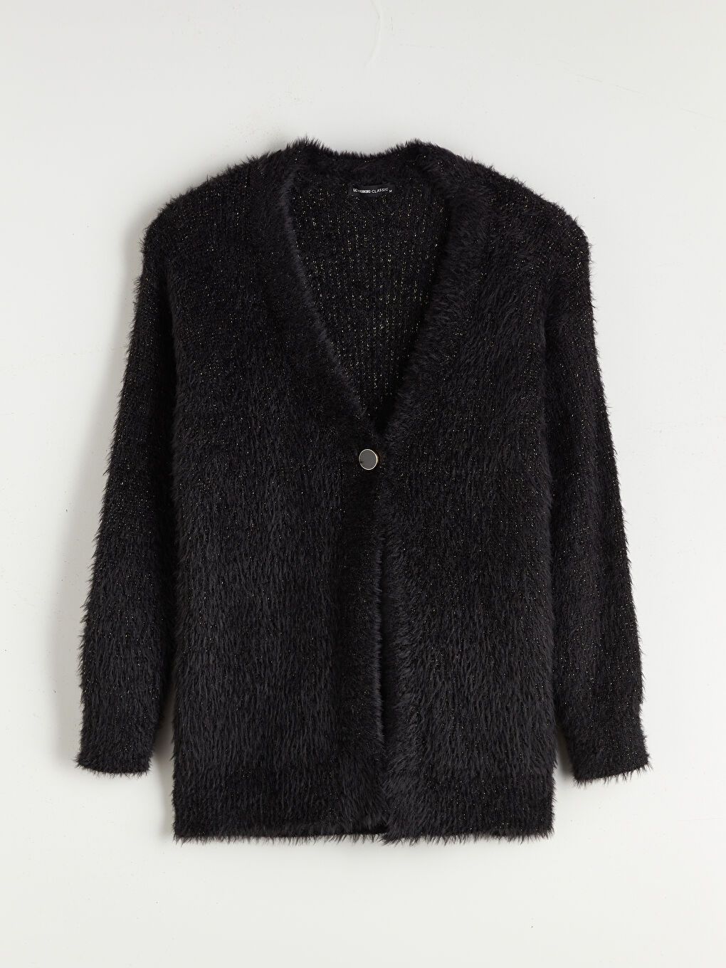 V Neck Women's Plush Knitwear Cardigan-8