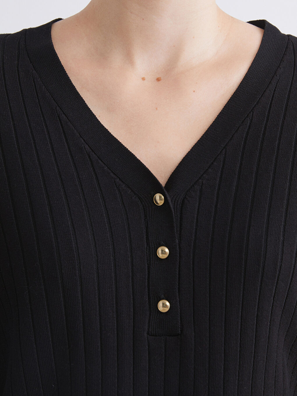 V Neck Women's Knitwear Cardigan-5