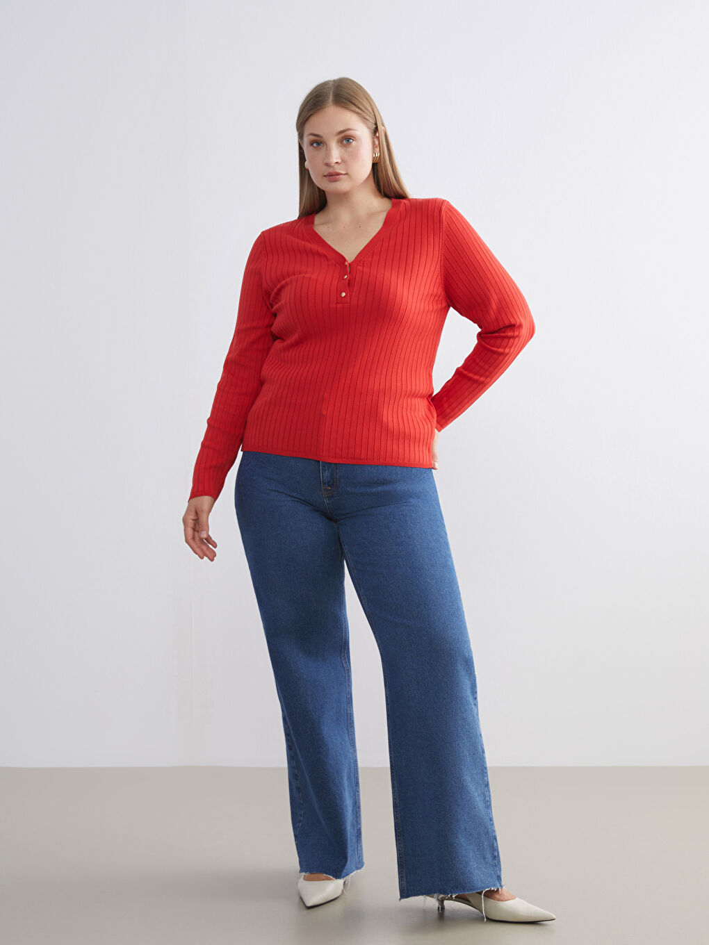 V Neck Women's Knitwear Cardigan-6