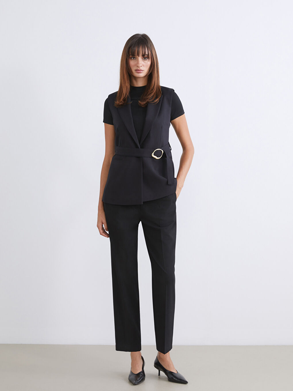 Carrot Fit Women's Trousers-1