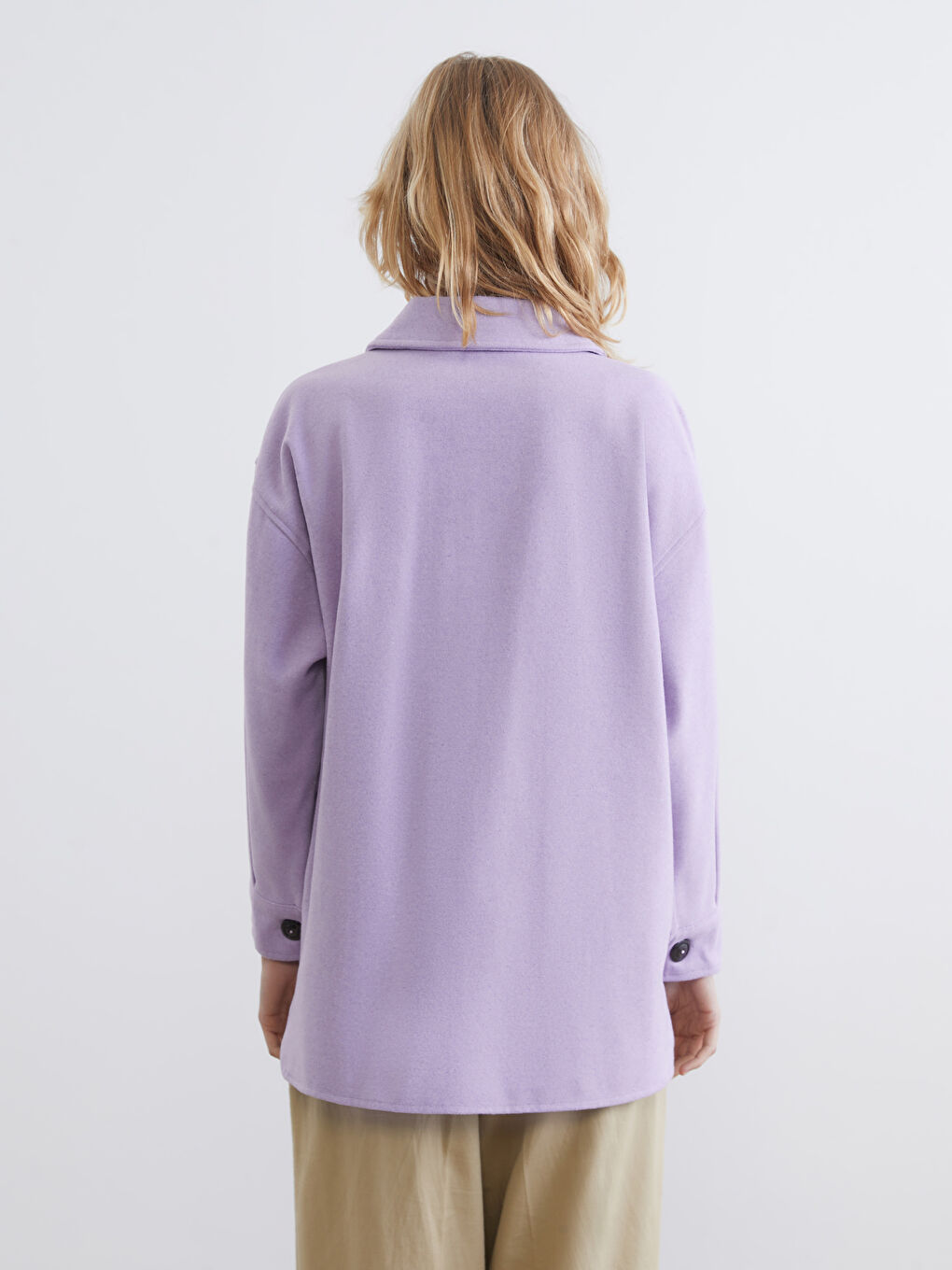 Oversize Women's Shirt Jacket-8