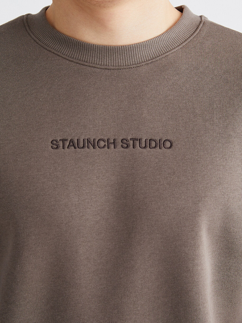 მამაკაცები ყავისფერი თბილი ზედა-2