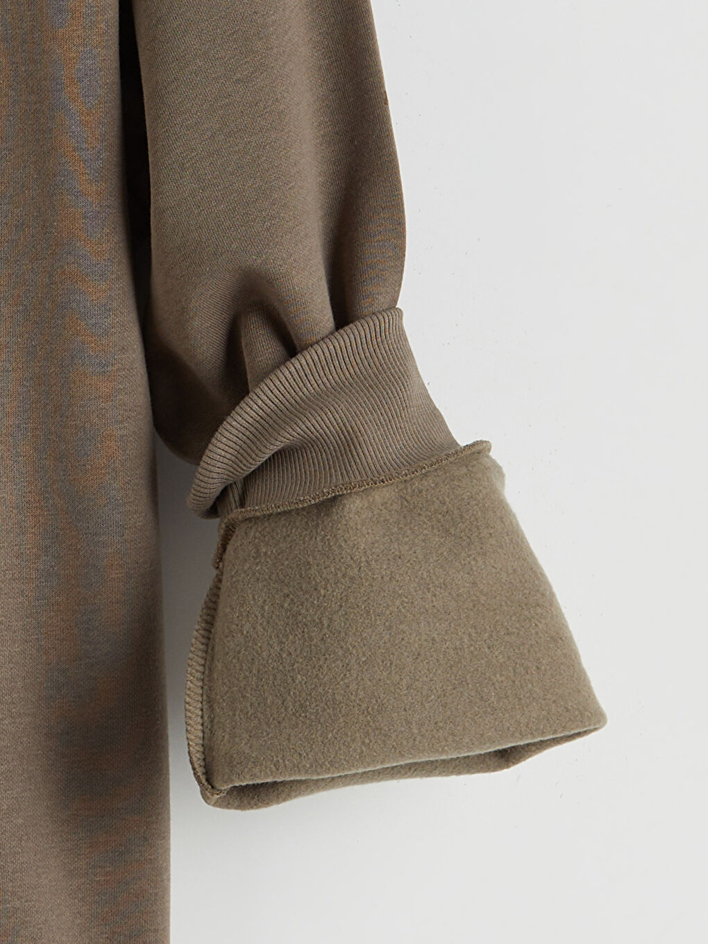 Crew Neck Embroidered Men's Thick Sweatshirt-1