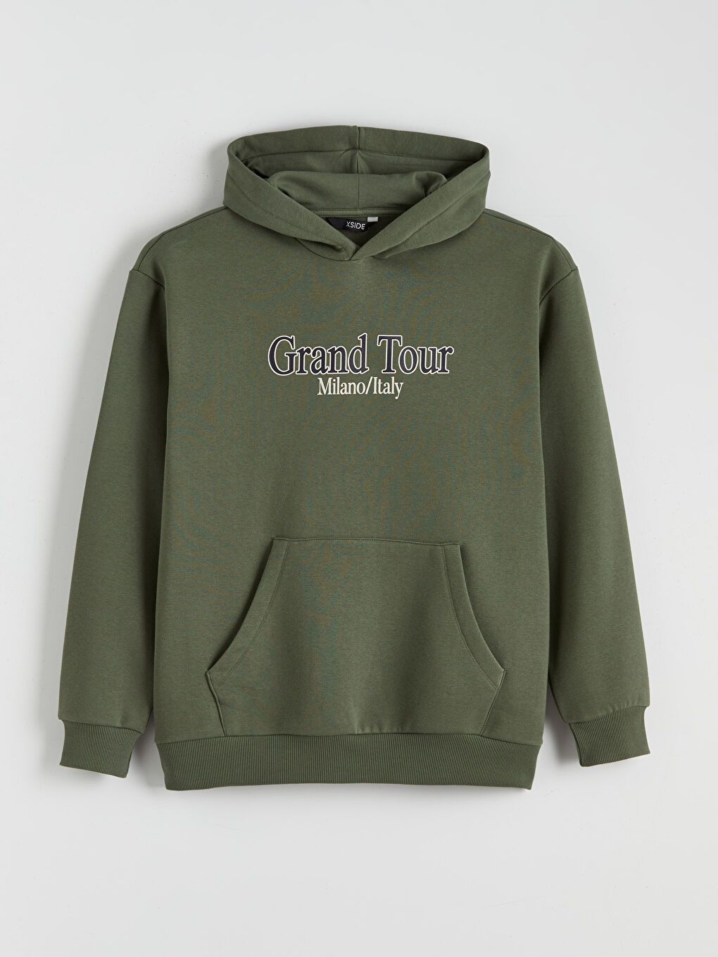 Muškarac TAMNO ZELENA Dukserica sa kapuljačom