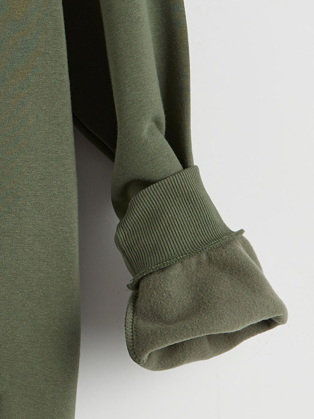 Muškarac TAMNO ZELENA Dukserica sa kapuljačom-1