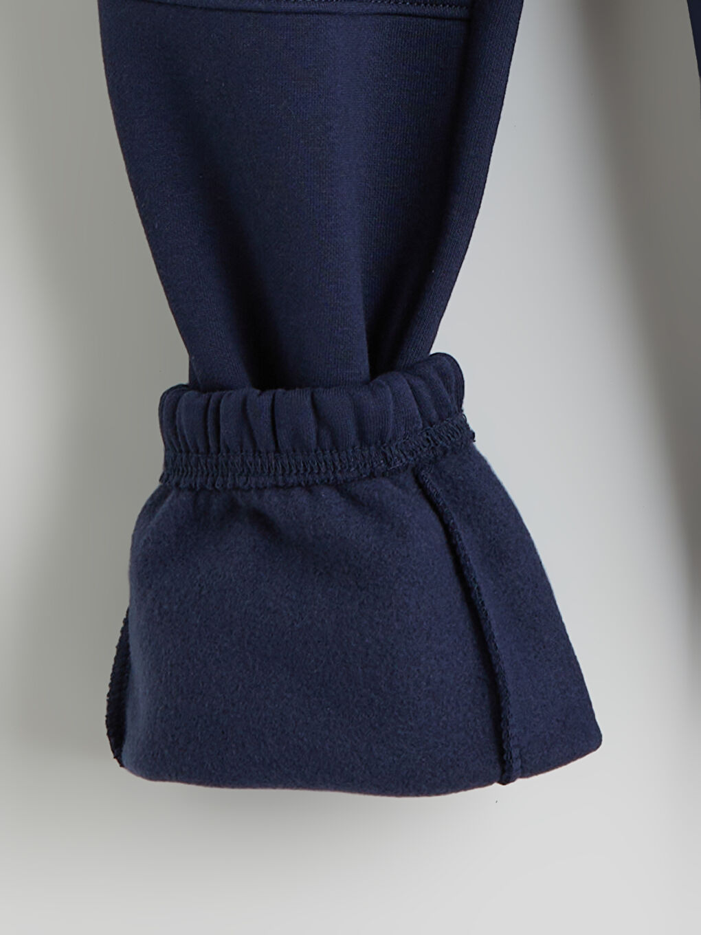 Lacivert Beli Lastikli Erkek Çocuk Jogger Eşofman Altı-1