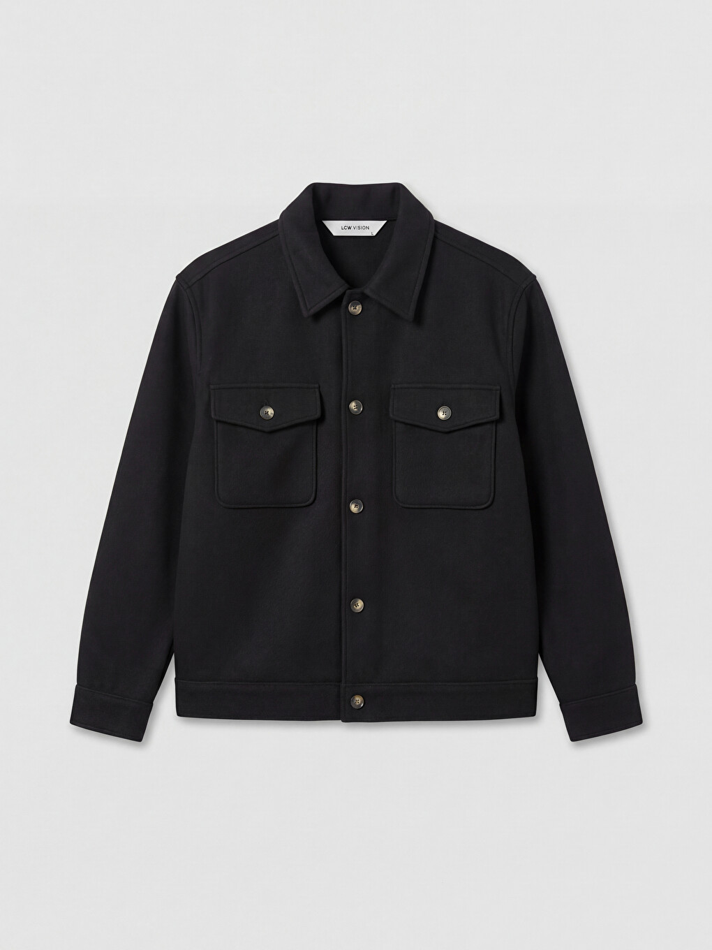 Standard Fit Men's Shirt Jacket