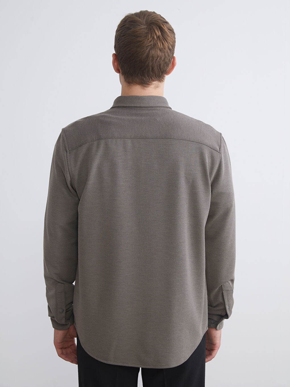 قميص رجالي بأكمام طويلة بقصة نحيفة-3