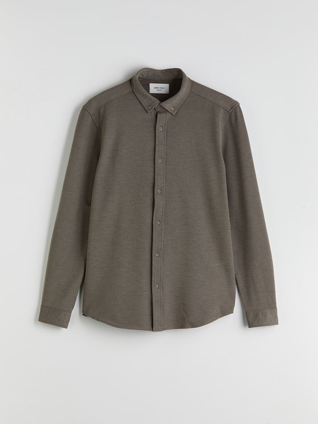 قميص رجالي بأكمام طويلة بقصة نحيفة-4