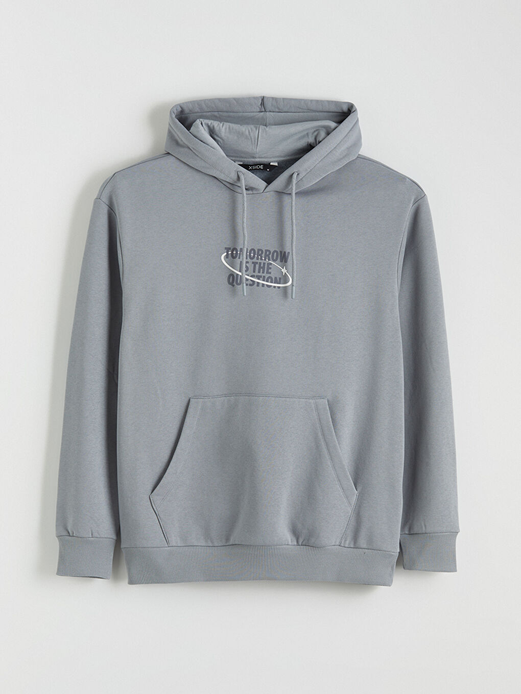 Man GREY Hoodie-4