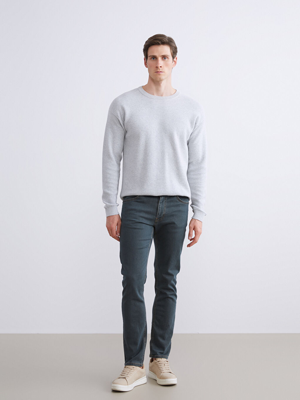 Yeşil 750 Slim Fit Erkek Jean Pantolon