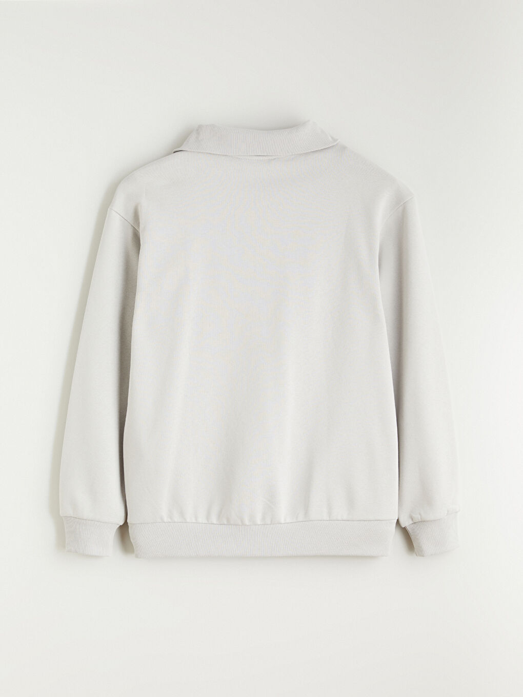 Zippered Funnel Neck Men's Thick Sweatshirt-6