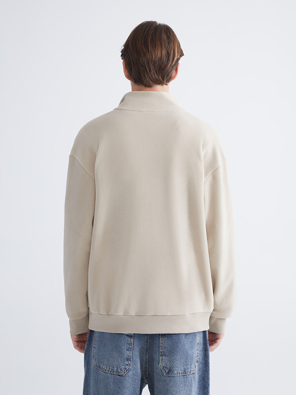 Man BEIGE Sweatshirt-3