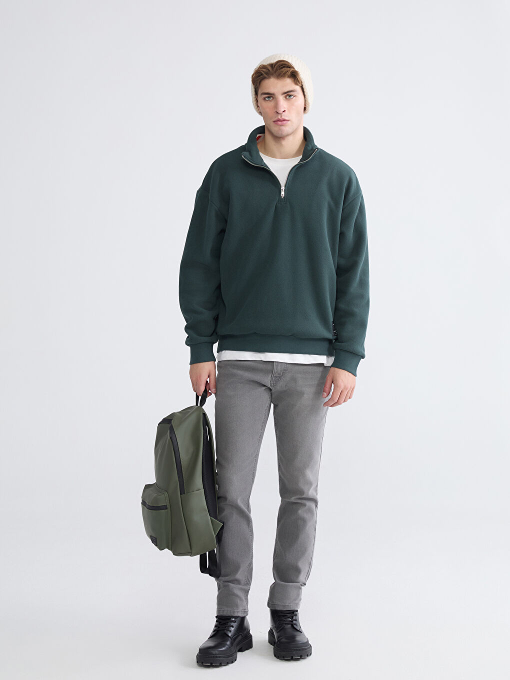 Ерлер жасыл Свитшот-3