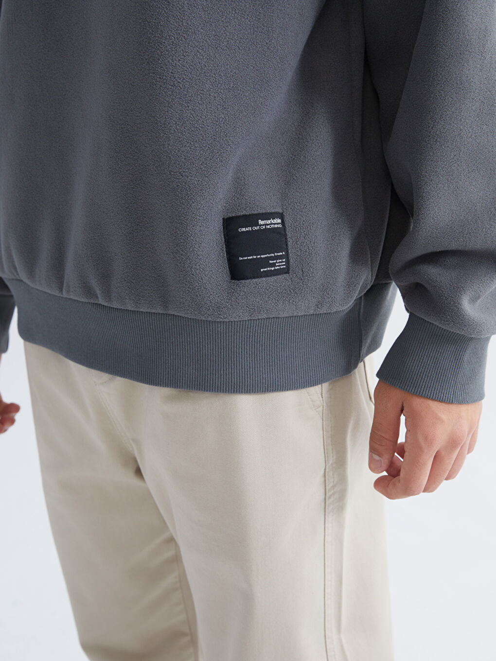 Man ANTHRACITE Sweatshirt-2