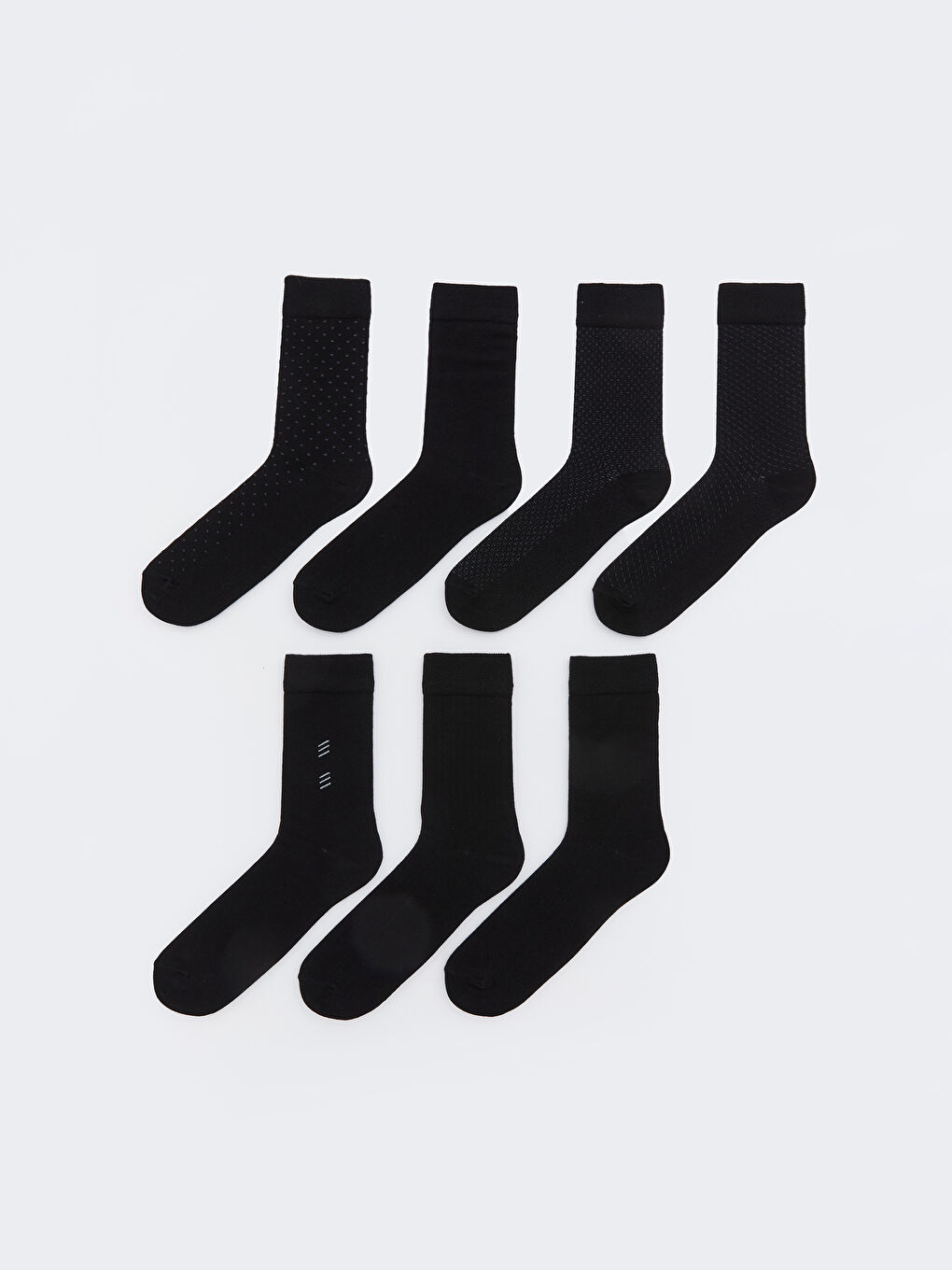 Karışık Desenli Erkek Soket Çorap 7'li