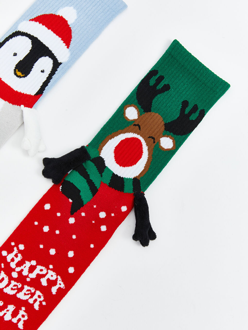 New Year's Themed Men's Socks, Pack of 2-4