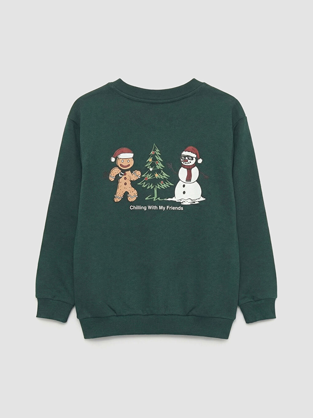 Yılbaşı Temalı Erkek Çocuk Sweatshirt-1