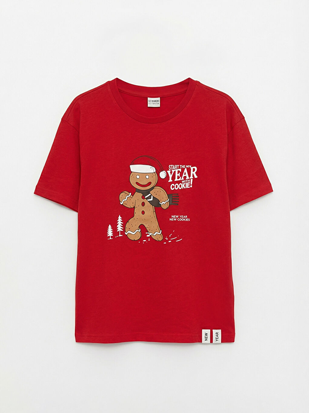 Božićna majica sa printom za dečake