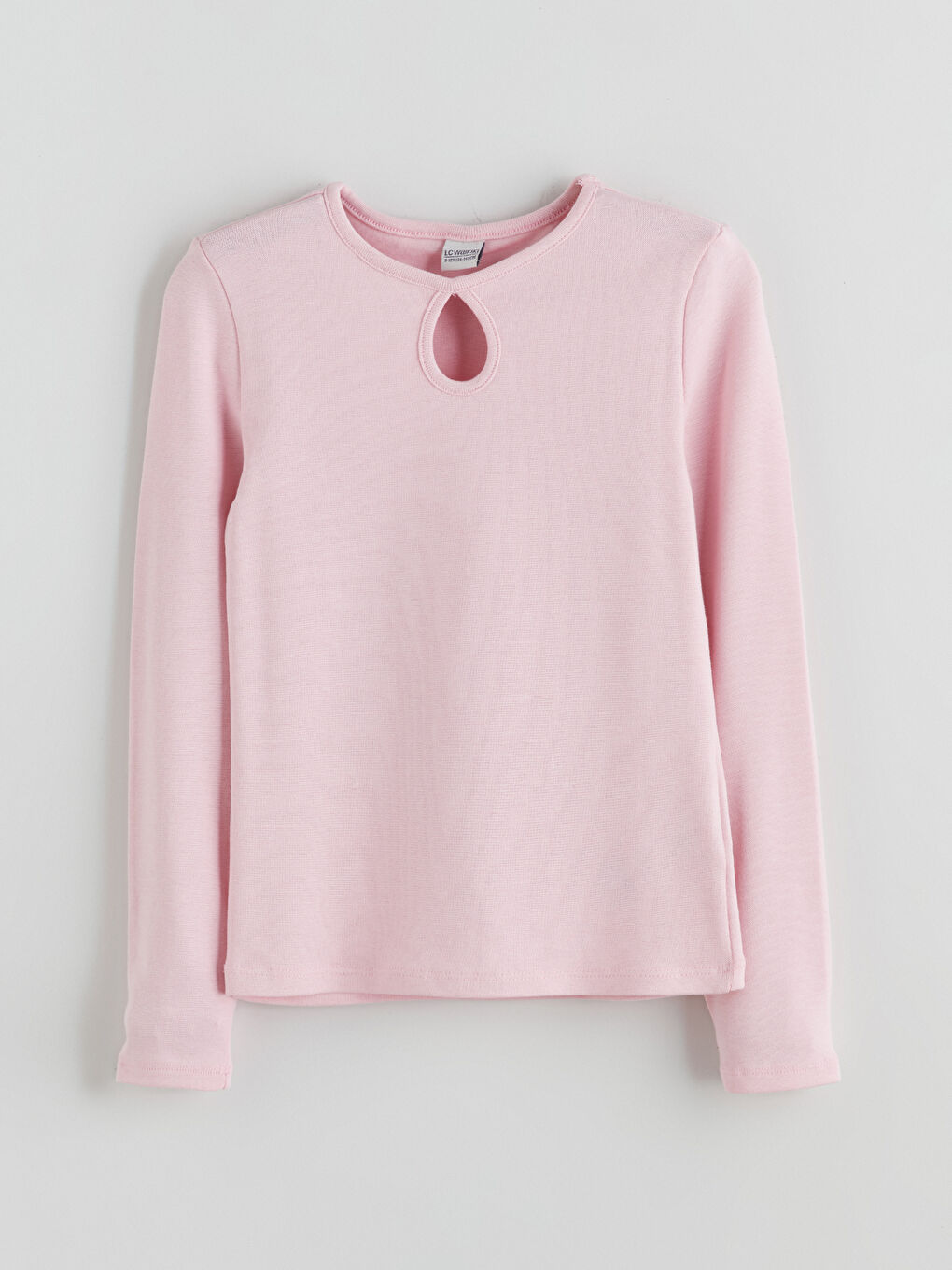 Crew Neck Girls' T-Shirt Set (2 Pieces)-1