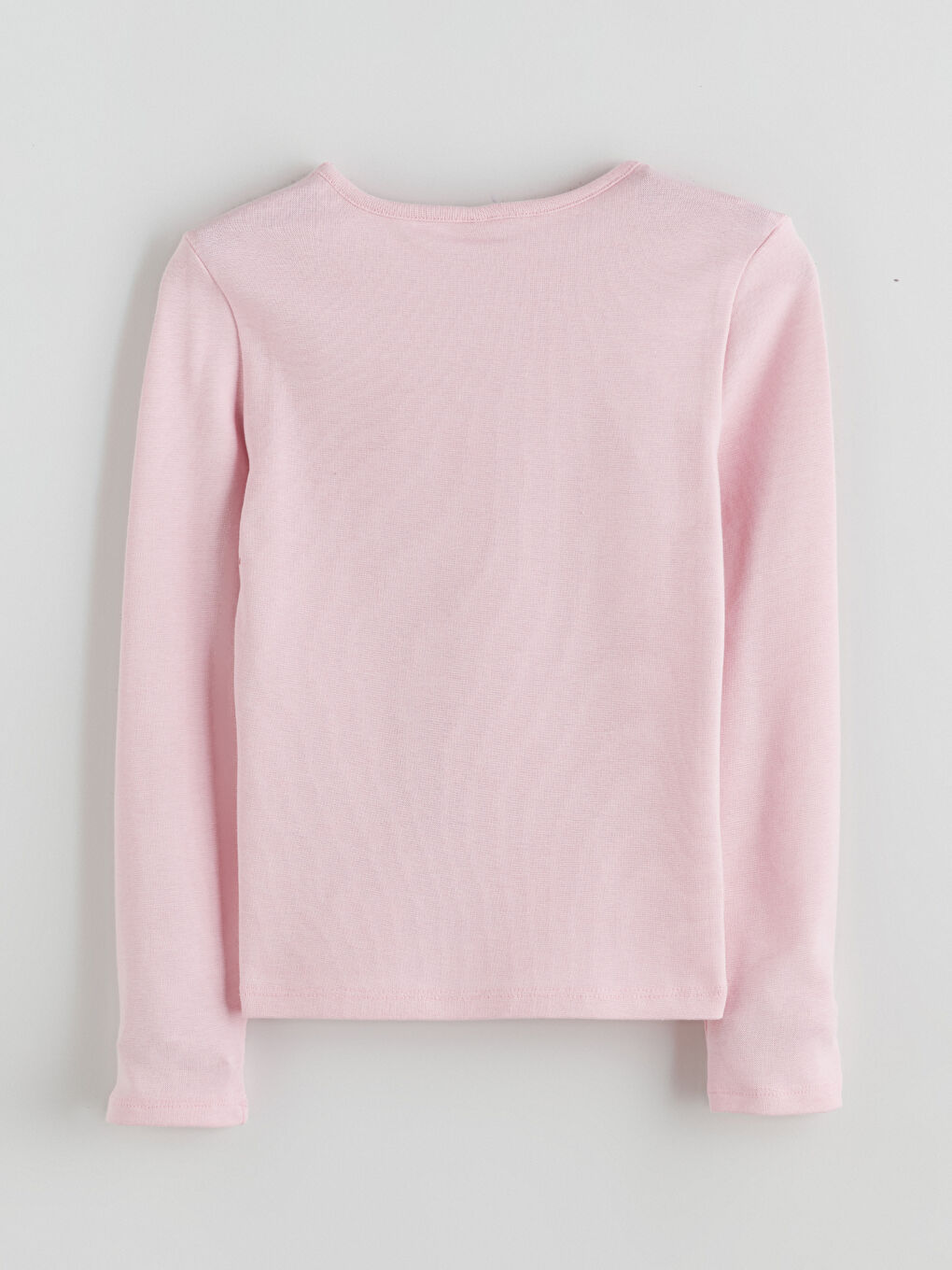 Crew Neck Girls' T-Shirt Set (2 Pieces)-3