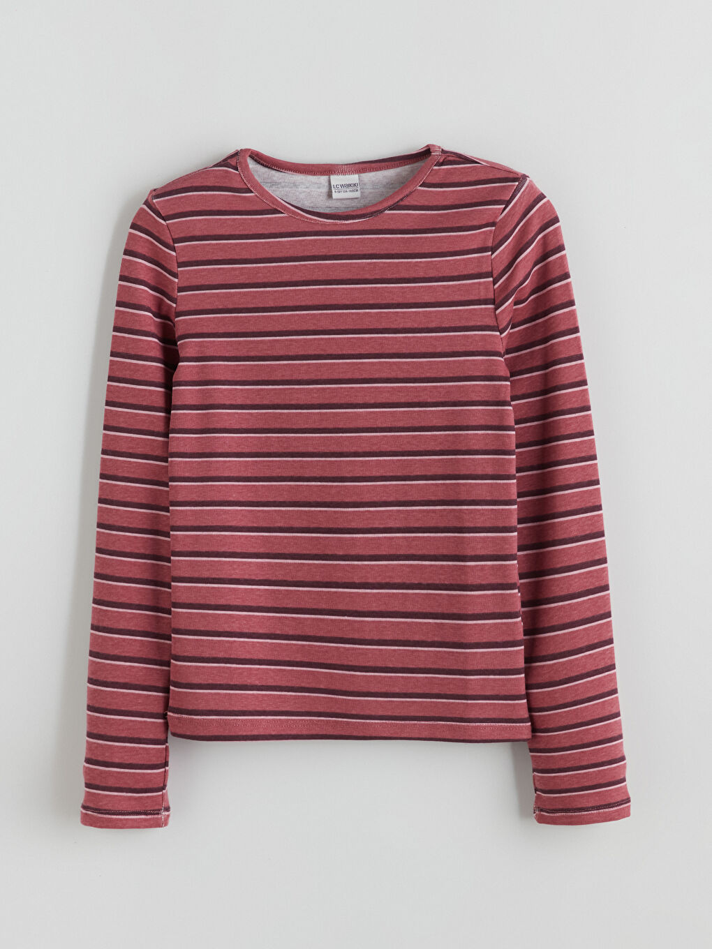 Crew Neck Girls' T-Shirt Set (2 Pieces)-4