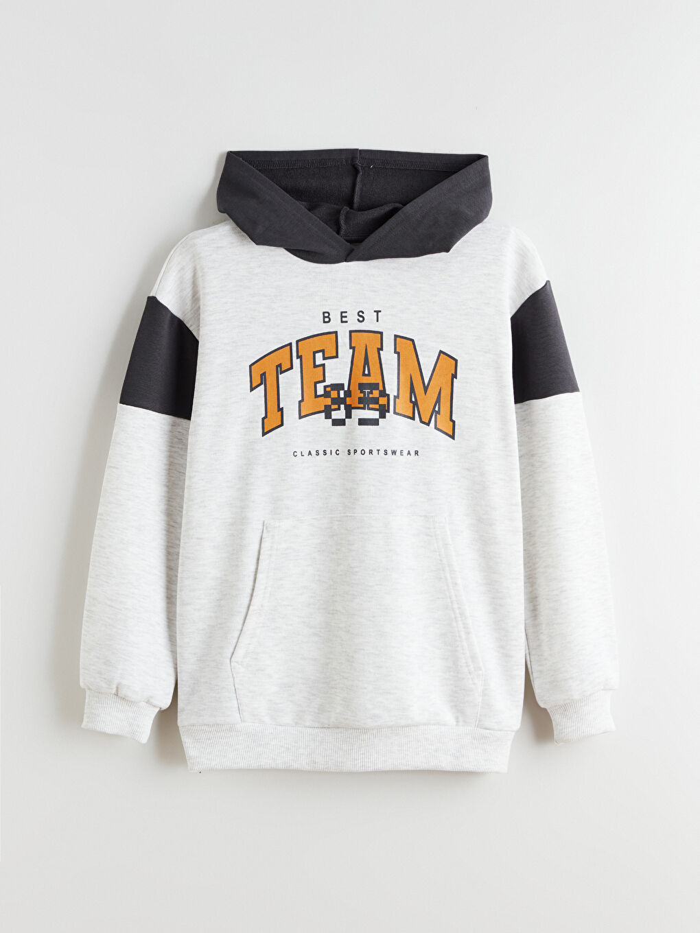 Hooded Boys' Tracksuit Set-1