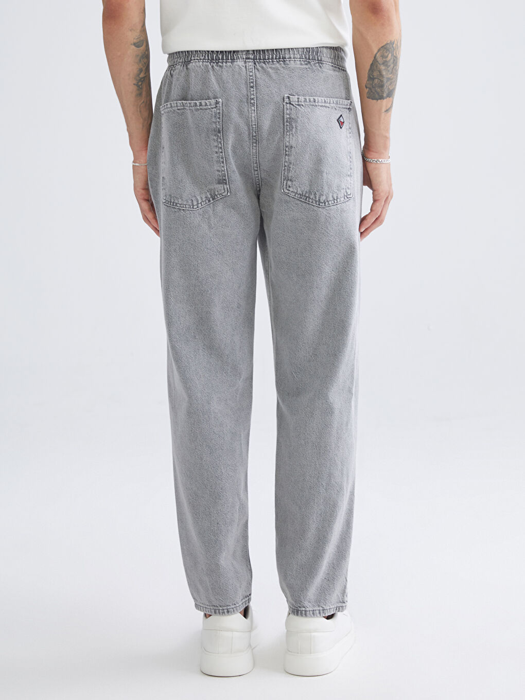 Gri 700 Straight Fit Erkek Jean Pantolon-3