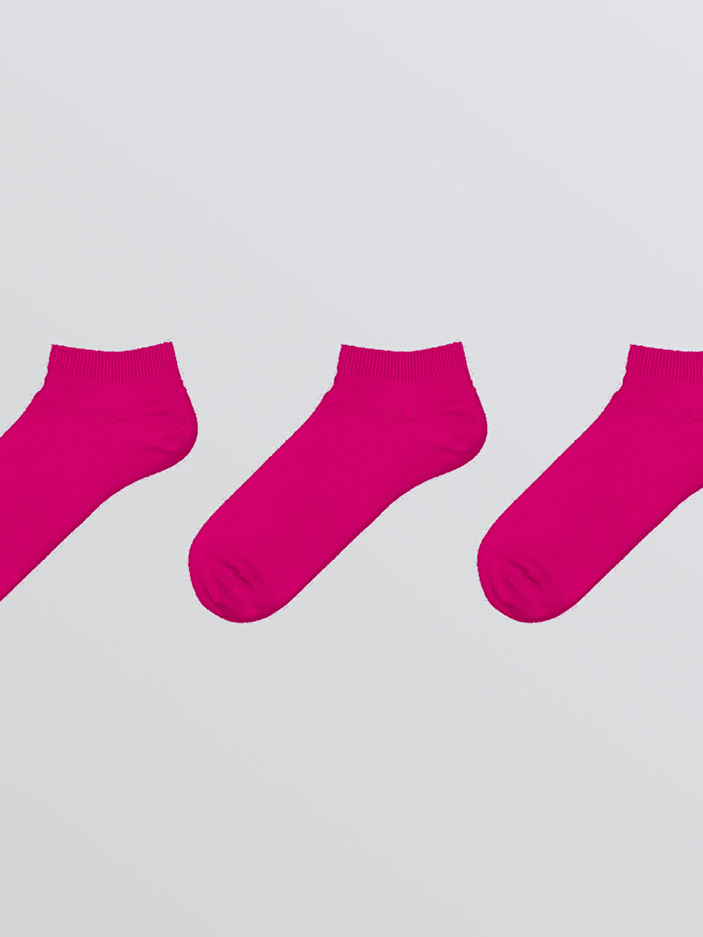 LCW ECO Women's Plain Trainer Socks 3-pack -W5DB52Z8-Z1C