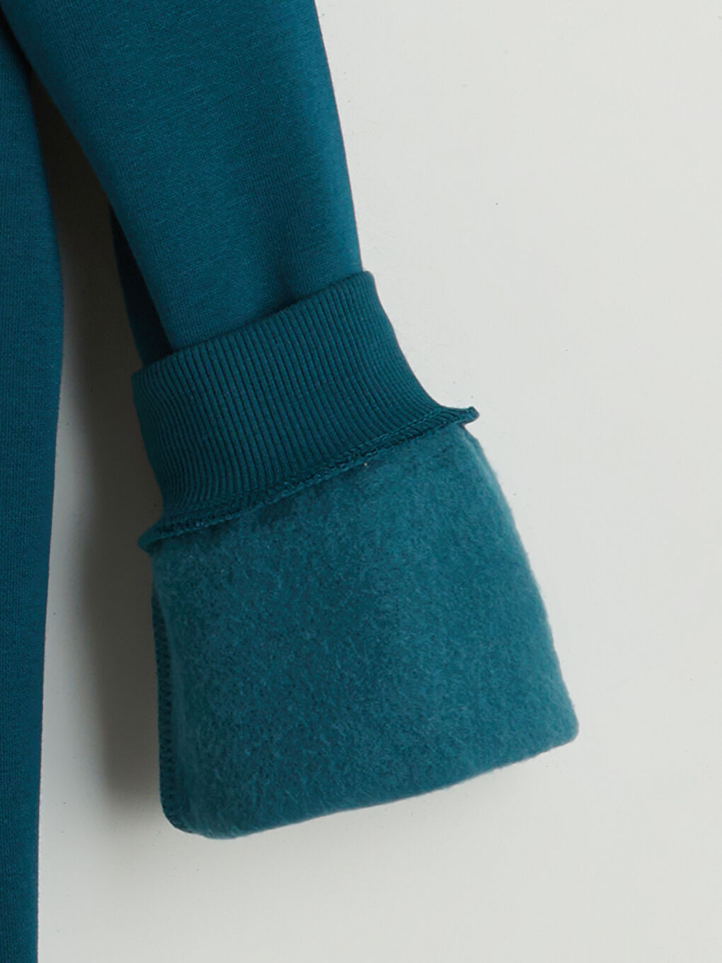 Petrol Erkek Çocuk Baskılı Kapüşonlu Kalın Sweatshirt-3