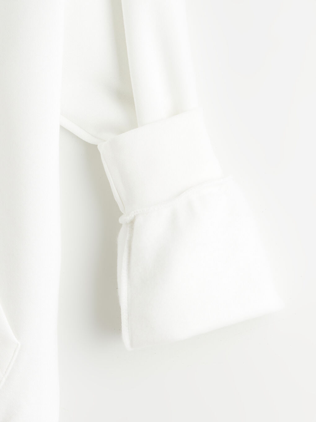 Ерлерге арналған ұзын жеңді принтті қалың худи-5