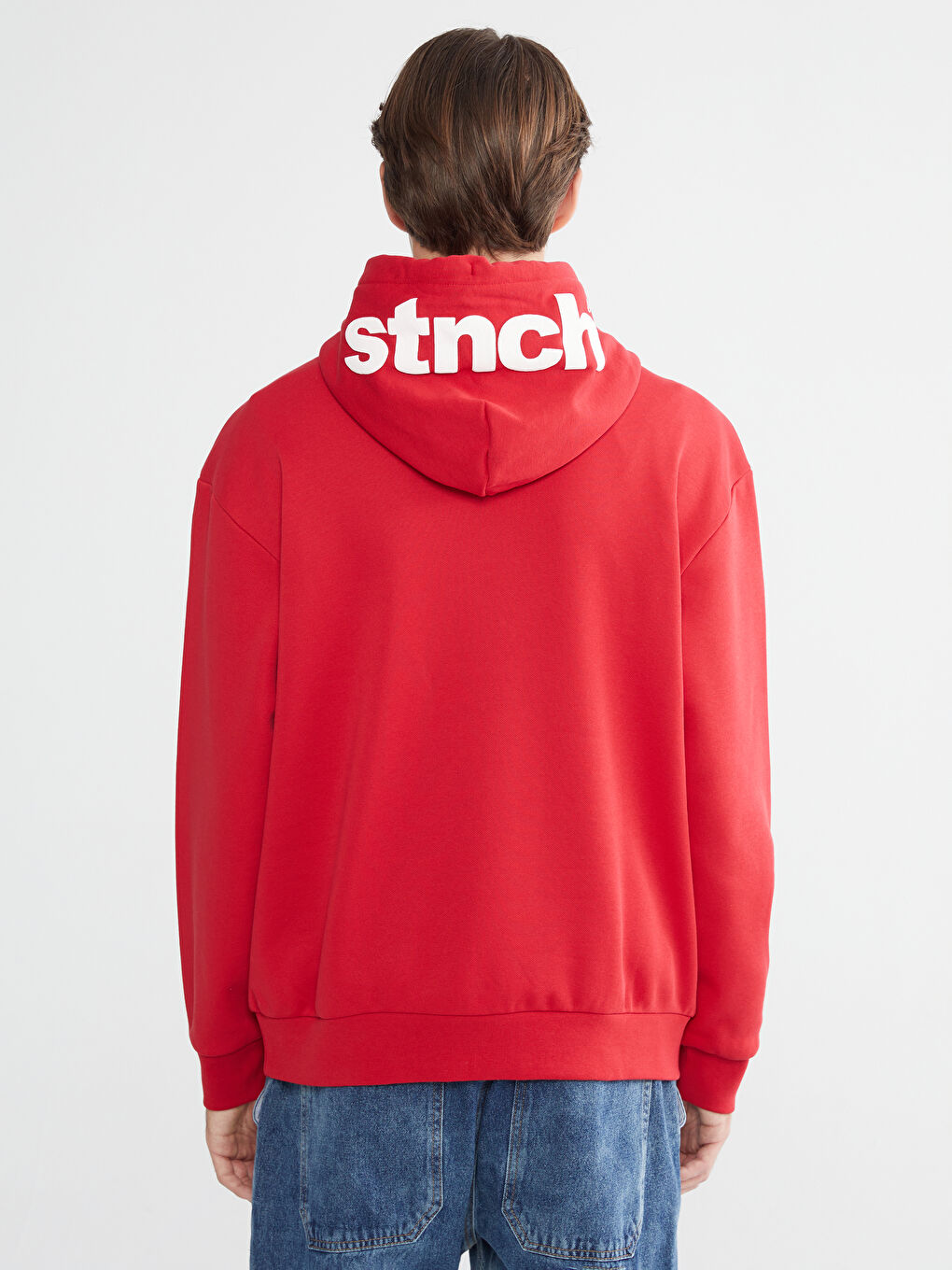 Long Sleeve Printed Men's Thick Hoodie-3