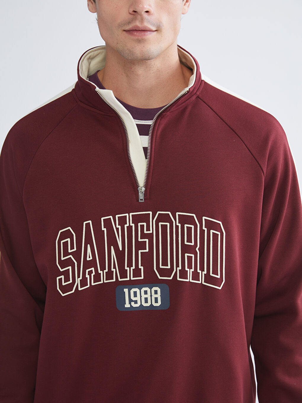 Man BORDEAUX Sweatshirt-2