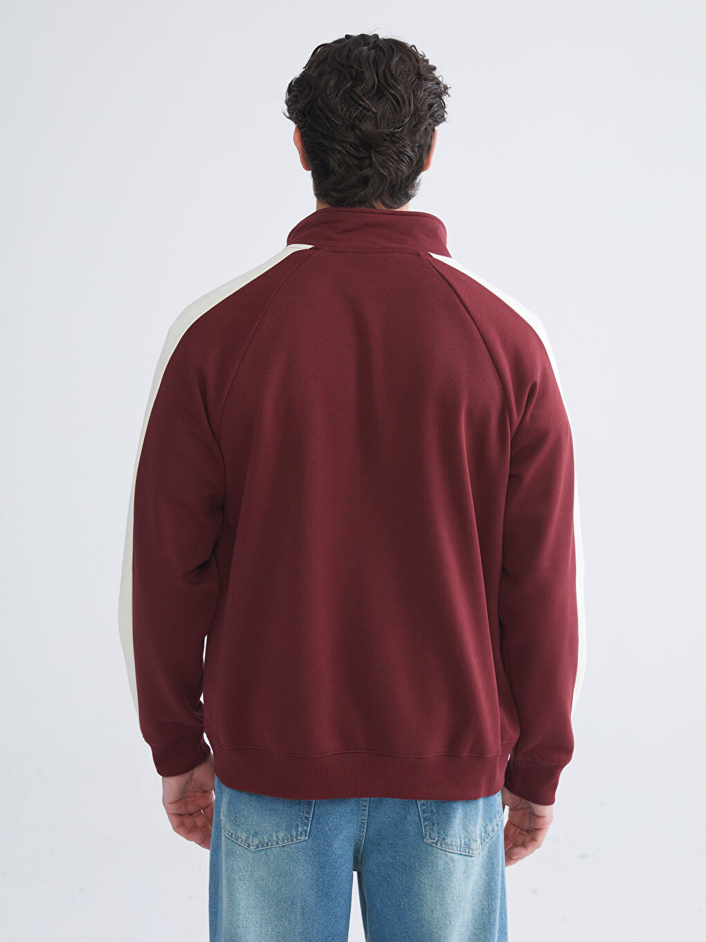 Man BORDEAUX Sweatshirt-3