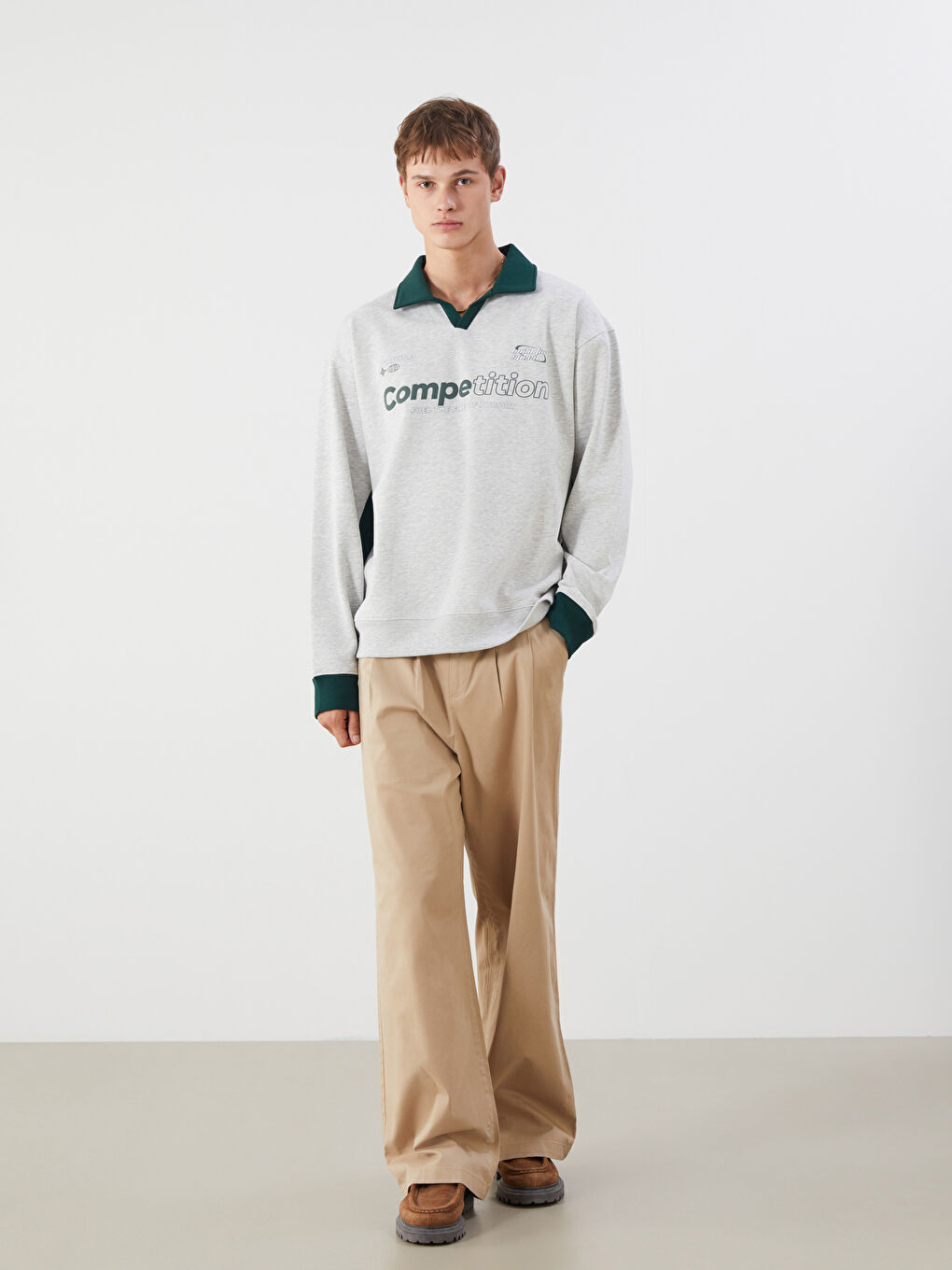 Man WHITE Sweatshirt-1