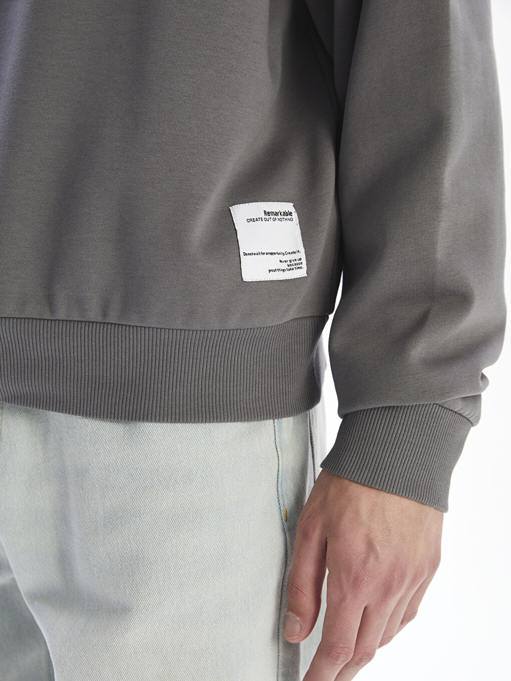 Sweat-shirt pour Hommes à Col Rond-2