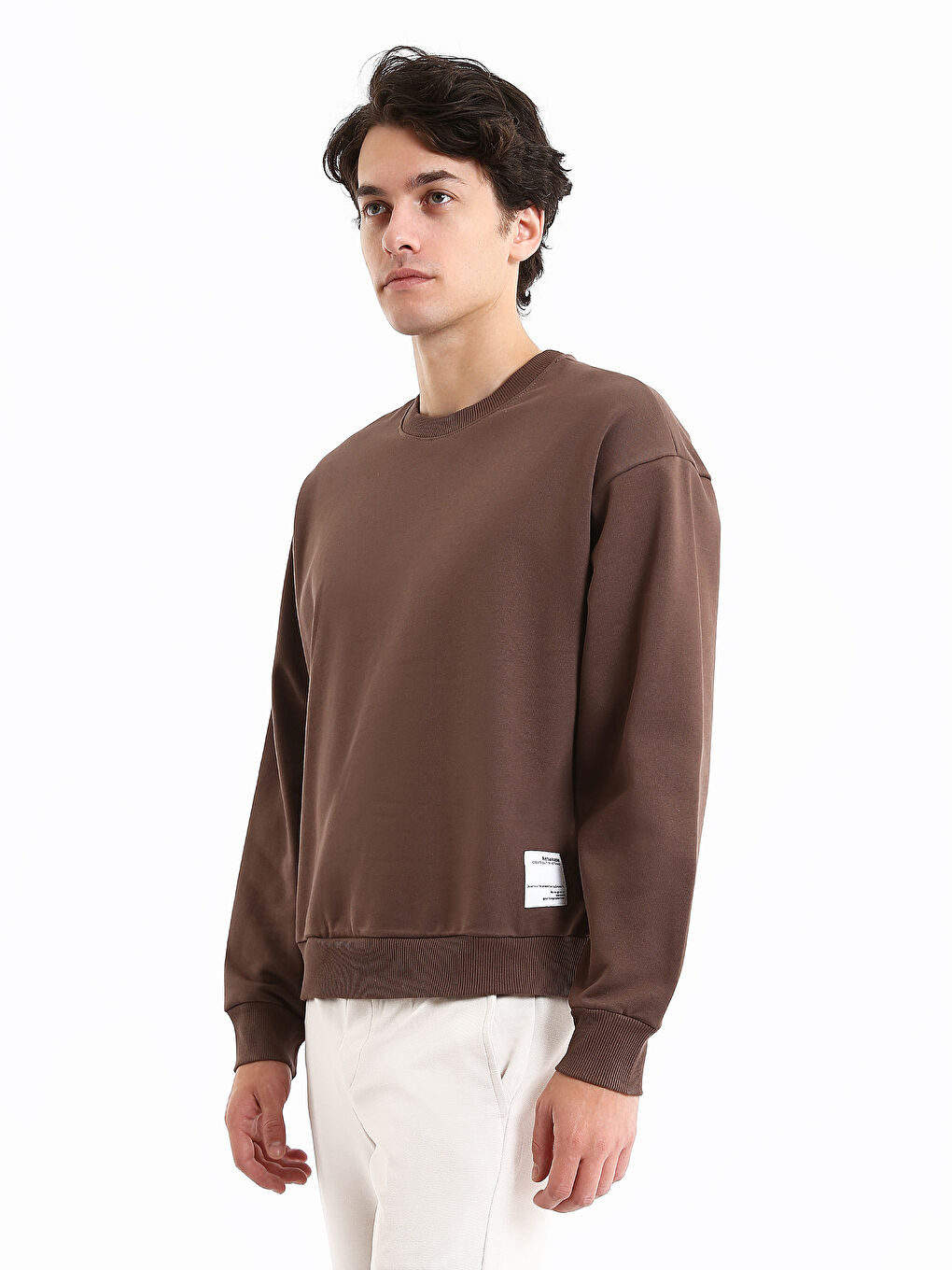 Crew Neck Men's Sweatshirt-3