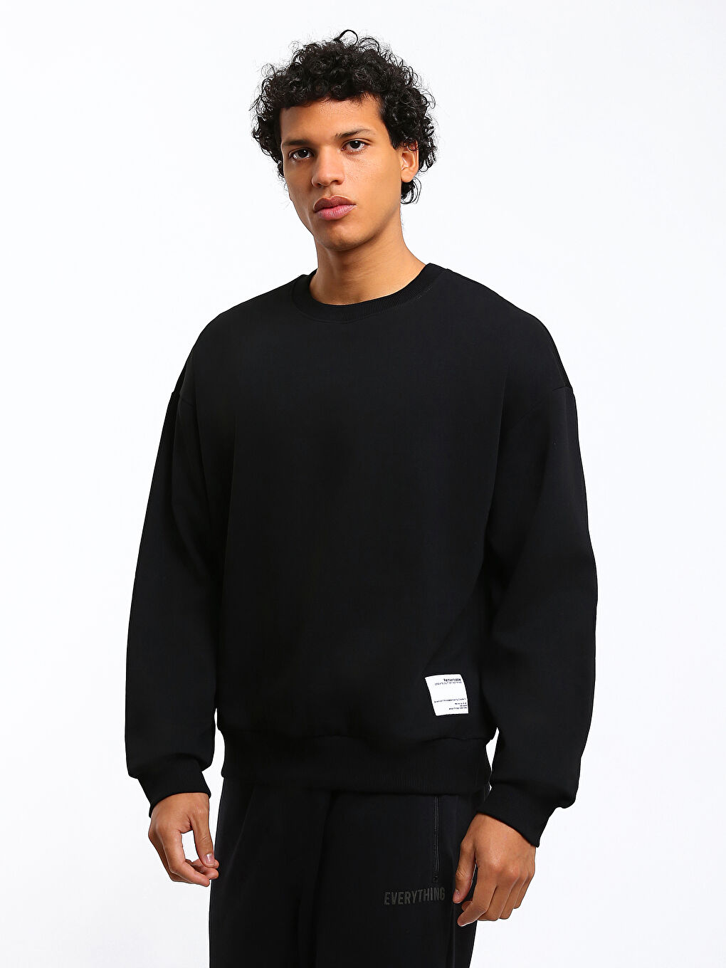 Crew Neck Men's Sweatshirt-3