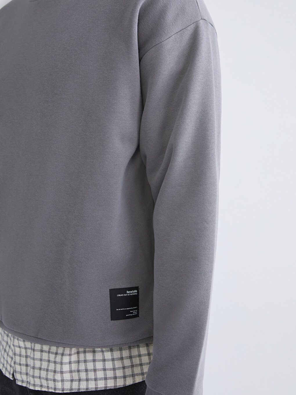 Crew Neck Men's Sweatshirt-2