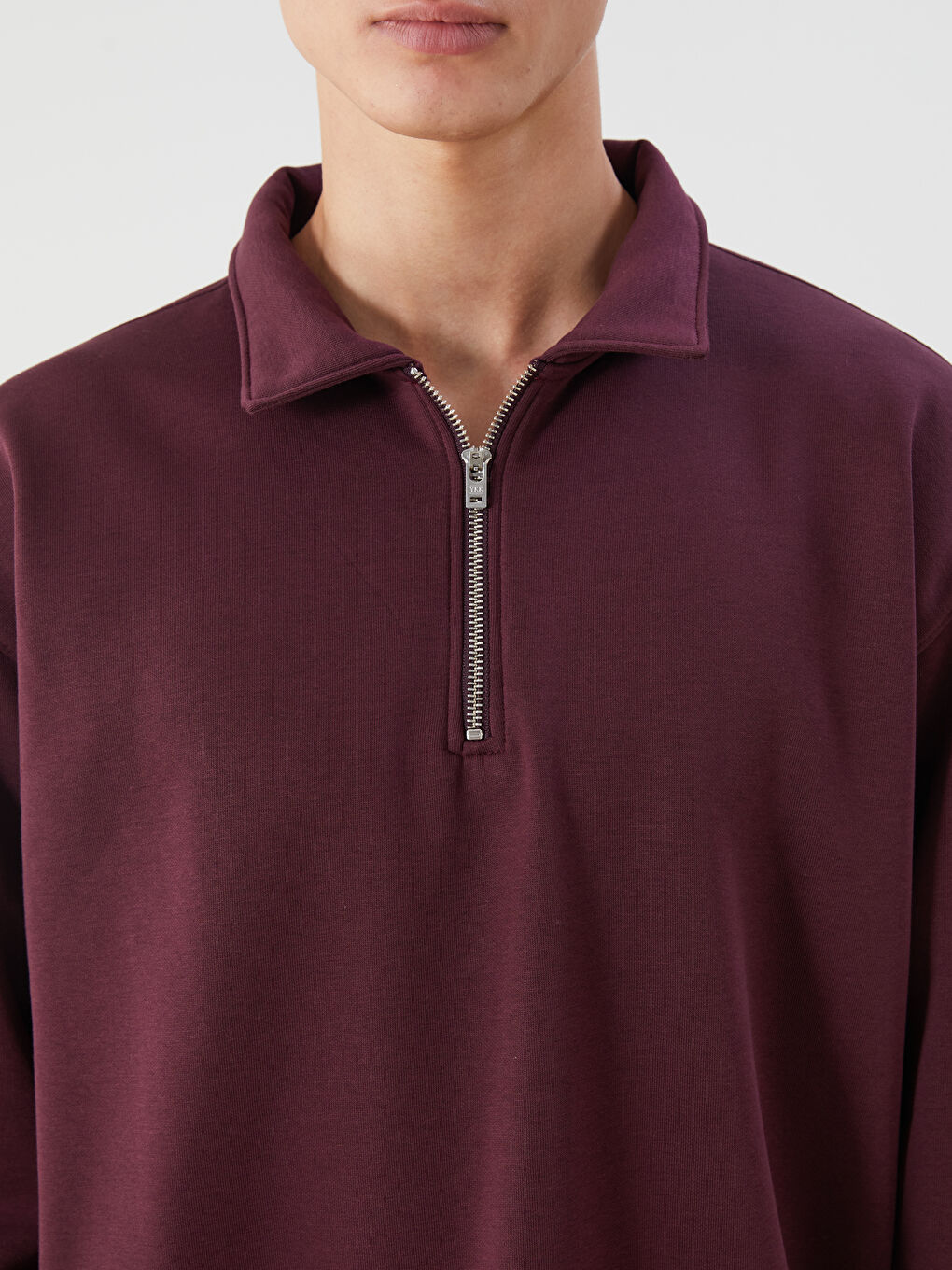 Polo Neck Men's Sweatshirt-2