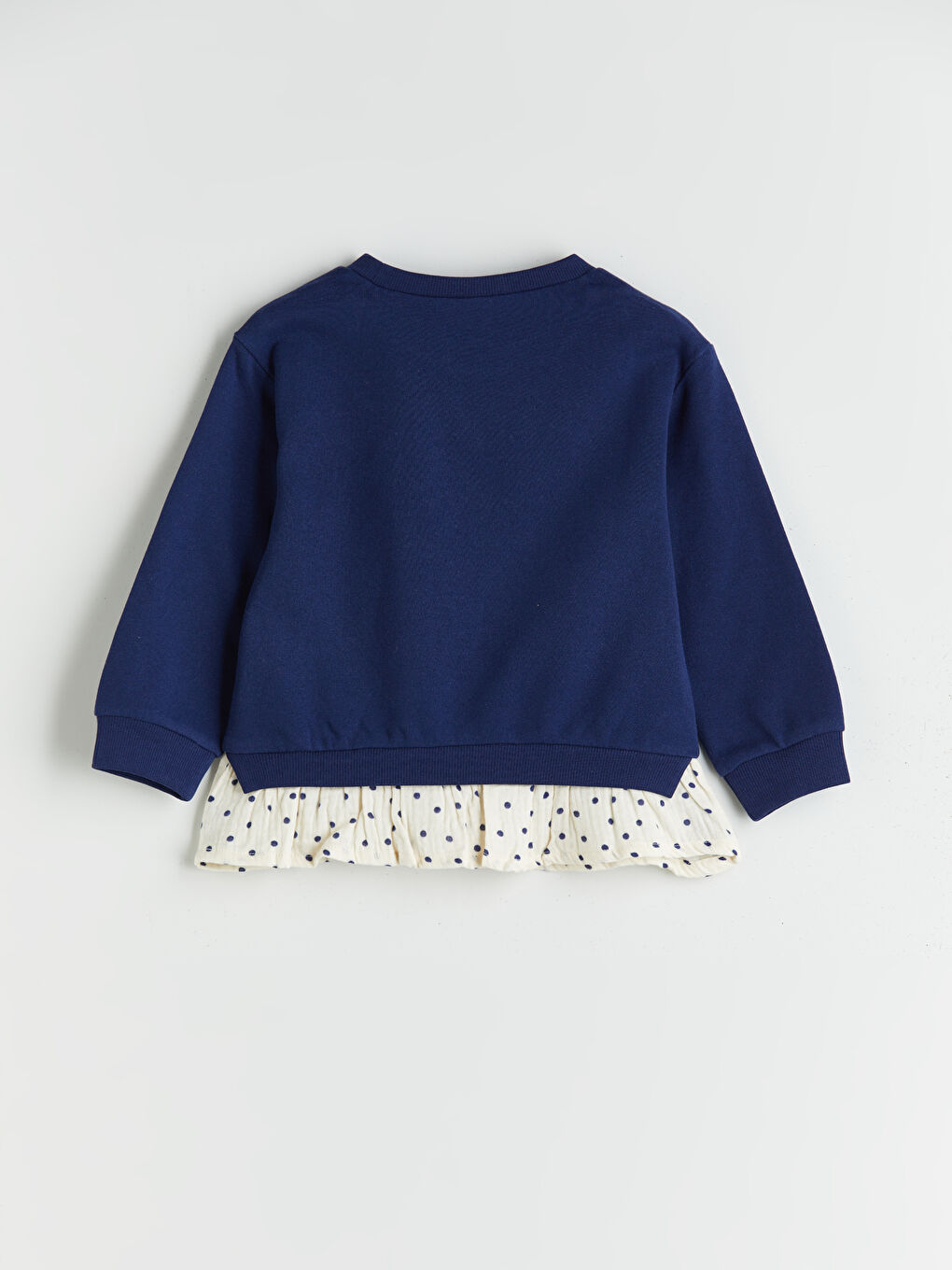 LCW Kids Crew Neck Girls' Sweatshirt 2 Pack -W5DC02Z1-G2C