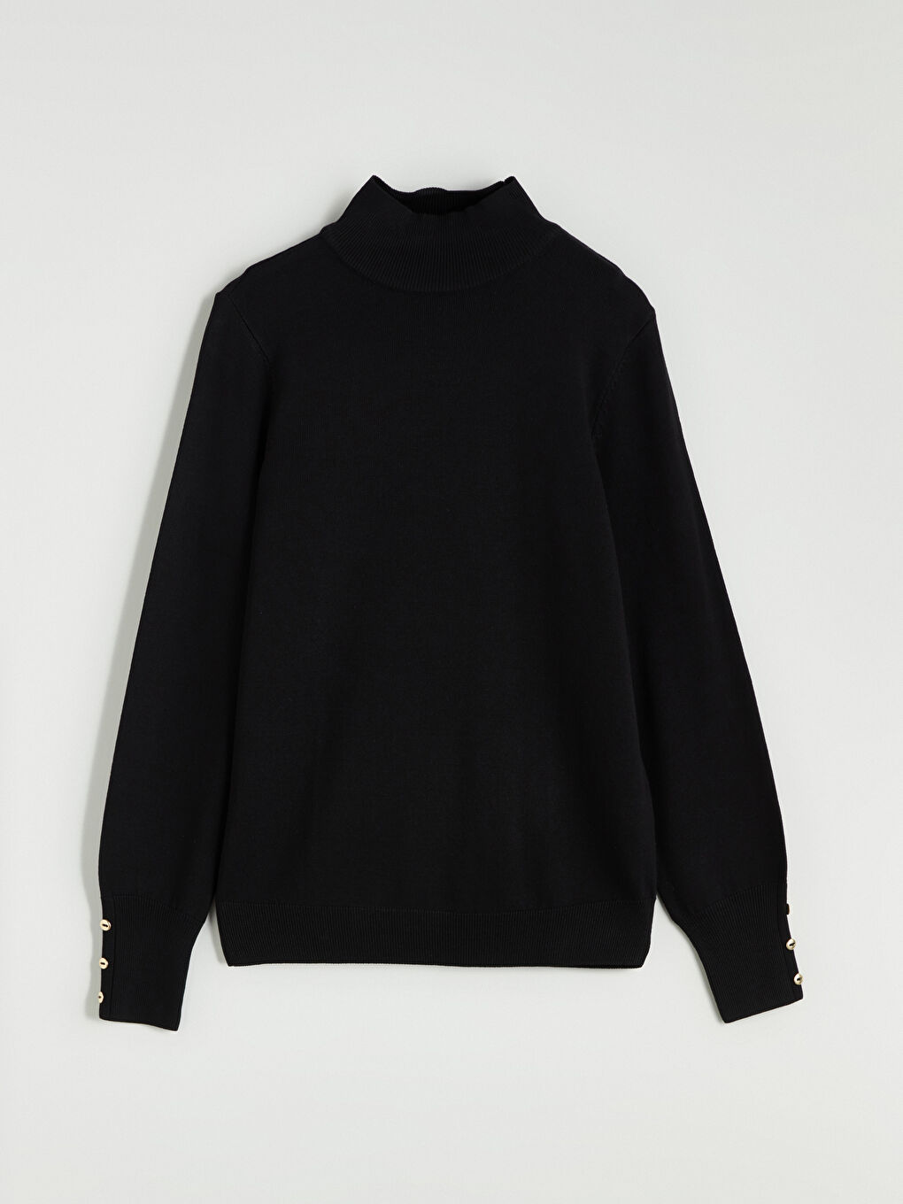 سویتری تریکۆی یەخە خڕ بۆ ژنان-8