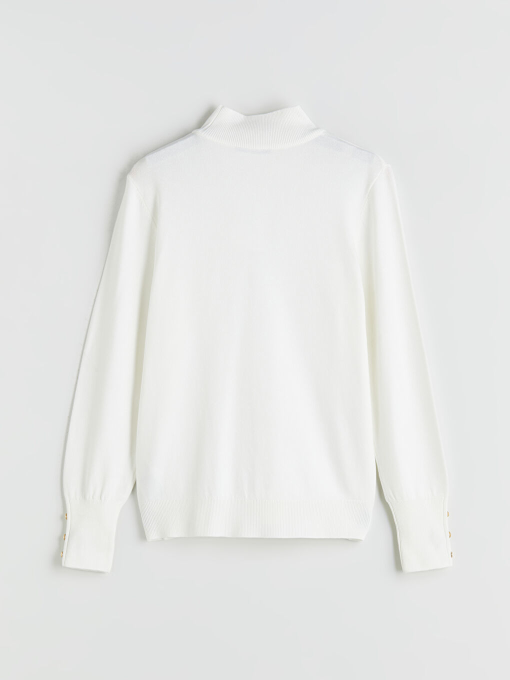 Funnel Neck Women's Knit Sweater-7